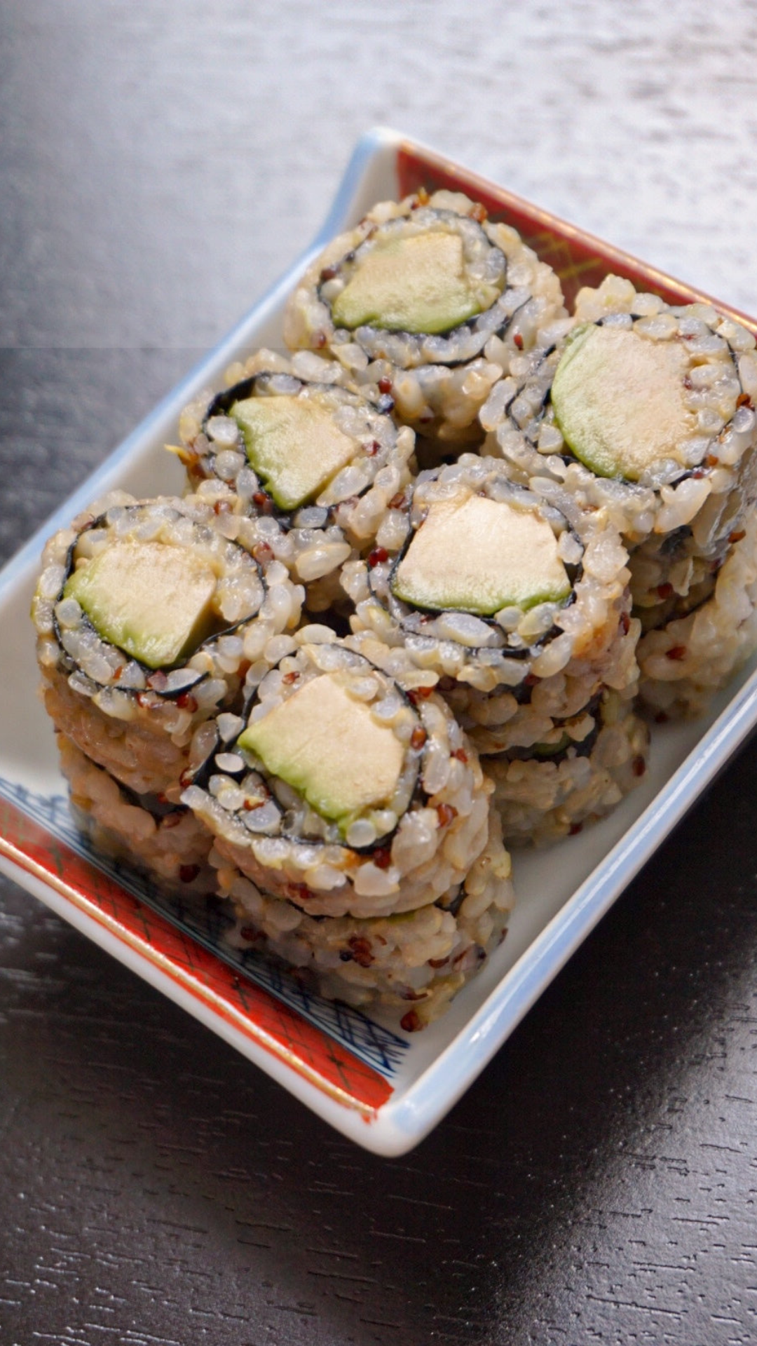 Brown Rice Avocado Roll