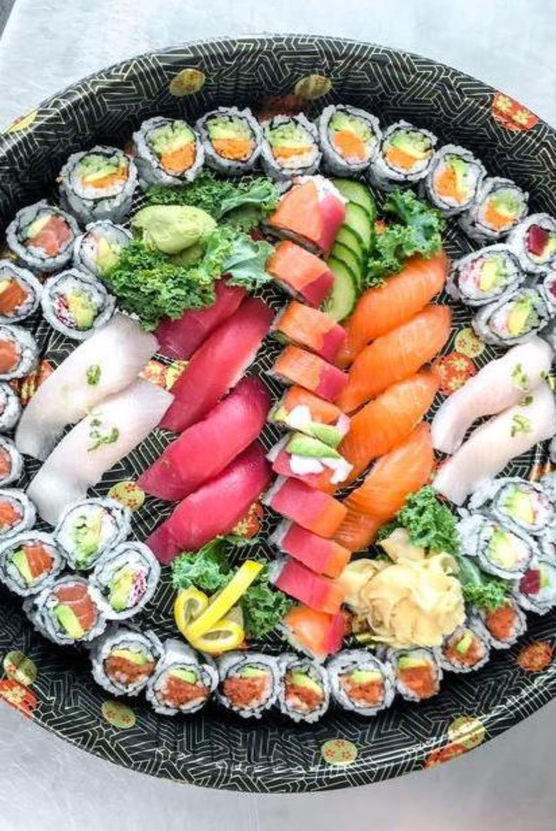 Fjord Sushi and Roll Combo Platter